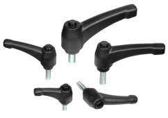 forDSLR PH65-M10x35 Einstellbarer 65mm Kunststoffgriff mit Stahlschraube M10x35