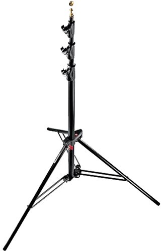 Manfrotto Photo Master Stand, Air Cushioned, Aluminium,  3-Pack (Black)