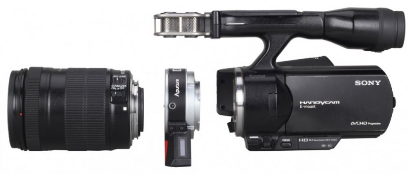 Aputure DEC adaptér z bajonetu Olympus MFT na Canon EF
