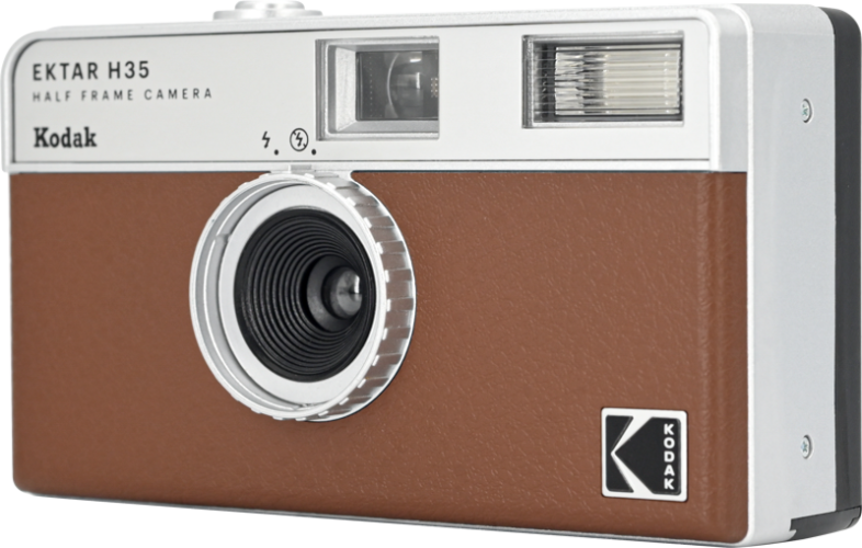 Kodak EKTAR H35 filmový fotoaparát hnedá