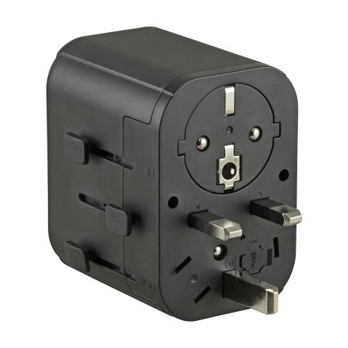 Adaptér Jupio Travel Adapter 2x USB-A 1x USB-C 15.5W univerzálny cestovný Adaptér Jupio Travel Adapter 2x USB-A 1x USB-C 15.5W univerzálny cestovný
