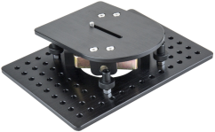 Kupo KSC-160 4 Way Leveling Cam Mount w/ 3/8" Slot-Blk