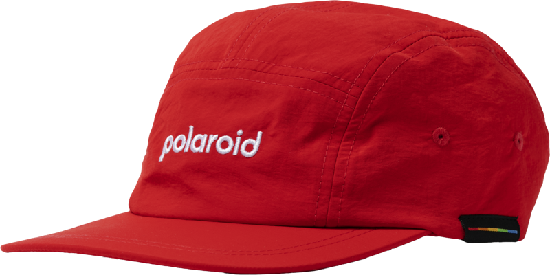Polaroid Cap 5 Panel Red