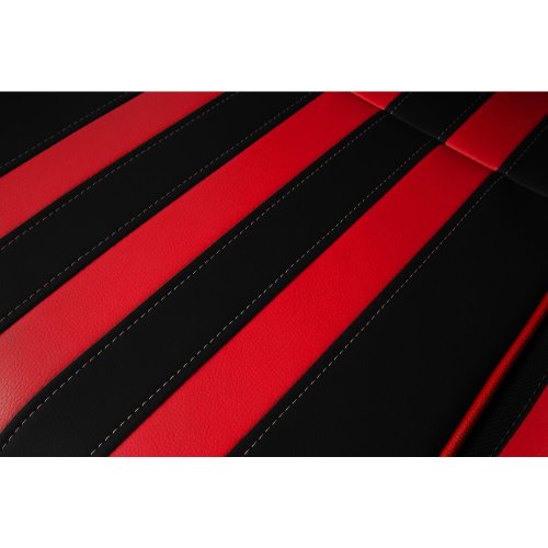 Herní židle Yenkee YGC 100RD Sabotage, černo-červená, polohovací