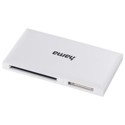 Hama USB 3.0 multi čtečka karet, SD/micro SD, CF, MS, bílá