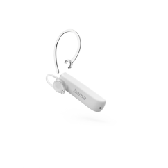 Hama MyVoice1500, Bluetooth headset mono, 2 készülékhez, Siri, Google Assist, fehér