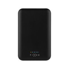 Powerbanka FIXED MagZen s bezdrôtovým nabíjaním a podporou Magsafe, 6 000 mAh, černa