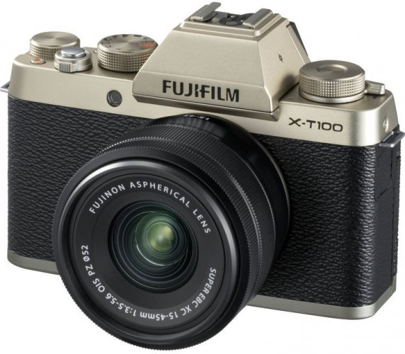 Fujifilm X-T100 + 15-45 mm Gold