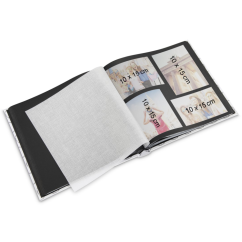 Hama klasické album LA FLEUR 30×30 cm, 100 stran, bílé