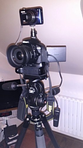 3D Stativová mini kulová hlava do sáněk menší (HL22X)