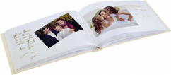 ANZIO 30x20cm, Photo 10x15 cm/120 pcs, 60 pages, 2in1 photo album/guest book