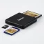 Hama Multi Card Reader USB 3.0, SD/microSD/CF (Black)