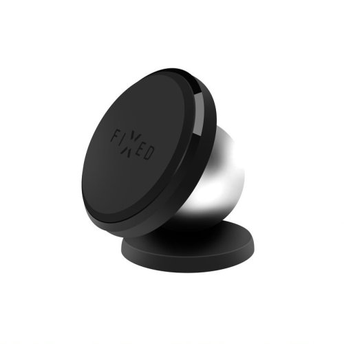 Mágneses tartó FIXED Icon Flex mini a műszerfalon, fekete színben