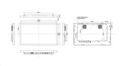Dotykový monitor IIYAMA 32" TF3239MSC-B1AG: AMVA, FullHD, capacitive, 12P, 500cd/m2, VGA, HDMI, DP, 24/7, IP54, čierny