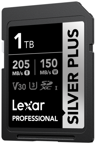 Lexar SDXC Professional SILVER Plus 1066x UHS-I/U3/A2/4K R205/W150 (V30) 1TB