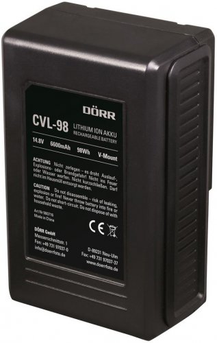 Dörr CVL-98 Compact V-Mount Li-Ion batéria 14.8V, 98Wh