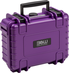 B&W Outdoor Cases B&W Cases Type 500 for DJI Osmo Pocket 3 Creator Combo, Purple