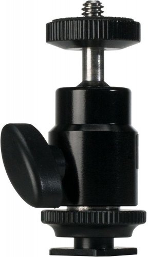 Nanlite Mini-Kugelkopf mit Blitzschuhadapter