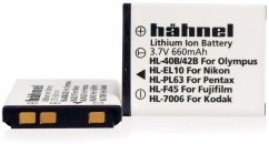 Hähnel HL-EL10, Nikon EN-EL10, 720mAh, 3.7V, 2.7Wh