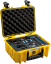 B&W Outdoor Cases BW Outdoor Case Type 3000 for GoPro Hero 12 (fits even GoPro Hero 9/10/11), charge-in-case. Yellow