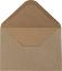 Focus Envelope 115x160 Brown 120g 50 pcs - obálka 50 ks