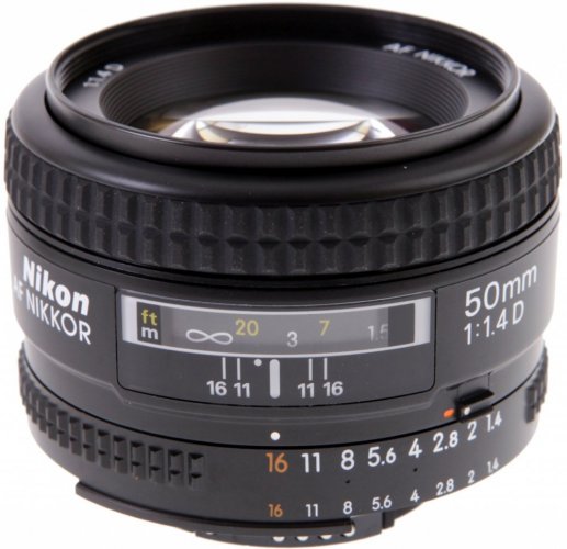 Nikon AF 50mm f/1,4 D Nikkor Objektiv