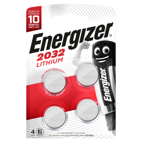 Energizer Lithium Miniature CR2032 4 pack