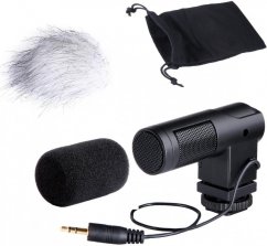 BOYA BY-V01 Mini X/Y Stereo Video Condenser Microphone Shotgun for DSLR cameras