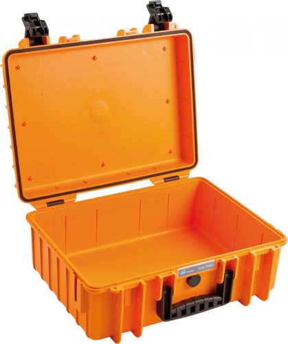 B&W Outdoor Koffer Typ 5000 mit Einteilung Orange