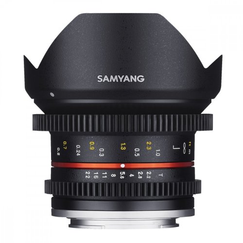 Samyang 12mm T2.2 Cine NCS CS Objektiv für MFT