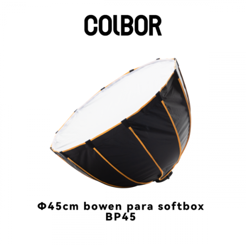 Trvalé světlo Colbor BP45 - Parabolický softbox 45cm