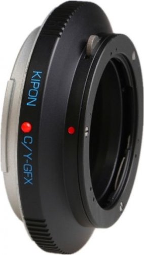 Kipon Adapter from Contax / Yashica Lens to Fuji GFX Camera