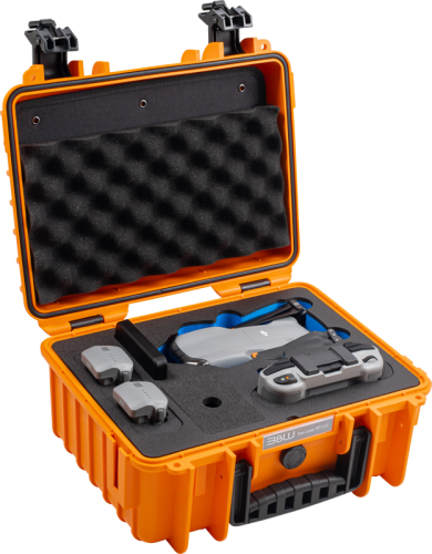B&W Outdoor Cases BW Outdoor Cases Type 3000 for DJI Air 3 / Orange