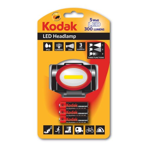 KODAK HL03 LED čelovka 5W/300 lm