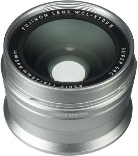 Fujifilm WCL-X100II Wide Angle Conversion Lens Silver