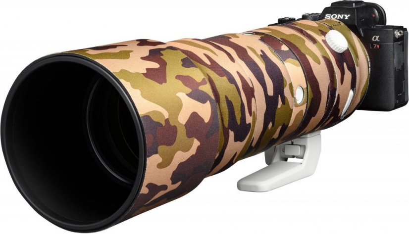 easyCover Lens Oaks Protect for Sony FE 200-600mm f/5.6-6.3 G OSS (Brown camouflage)