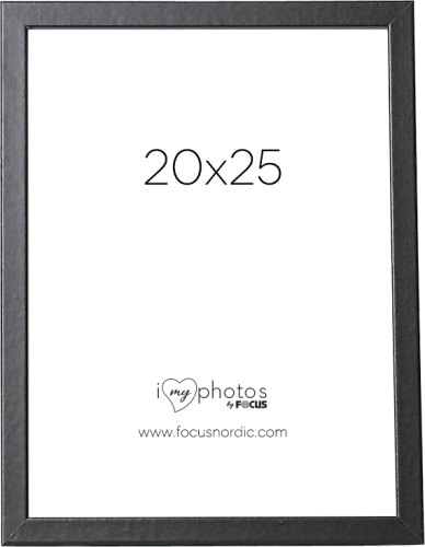 Focus Pop Black 20x25