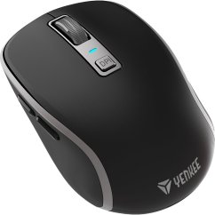 Myš Yenkee NOBLE YMS 2085BK Dual mode WL, optická, bezdrôtová, dobíjacia, 2400 DPI, čierna