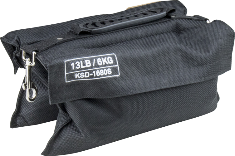 Kupo KSD-1680S Hook and Loop Refillable Sandbag 6kg - Empty