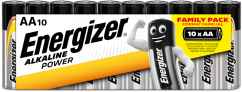 Energizer Power AA 10 pack Tray