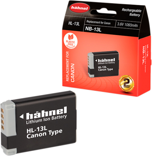 Hähnel HL-13L, Canon NB-13L, 3.6V 1060mAh, 3.8Wh
