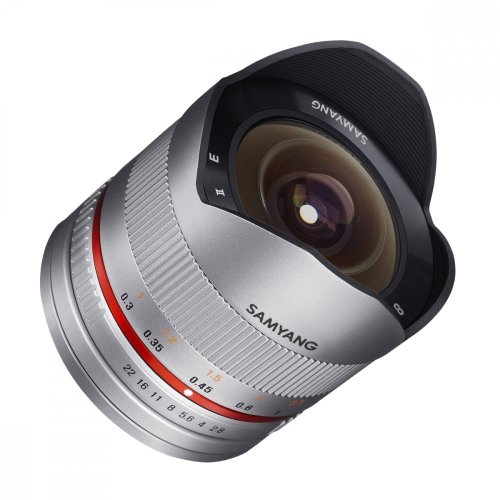 Samyang 8mm f/2,8 UMC Fish-eye II stříbrný pro Sony E