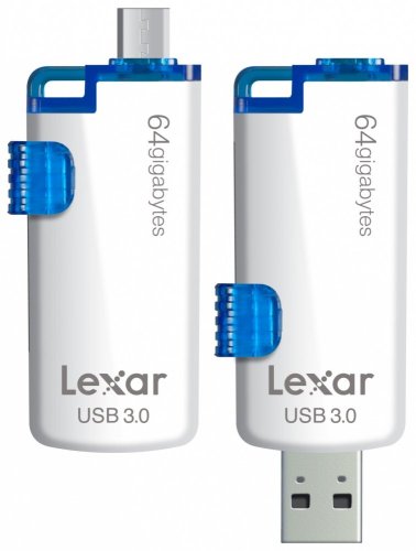 Lexar JumpDrive M20 Mobile USB 3.0 Flash Drive 64GB