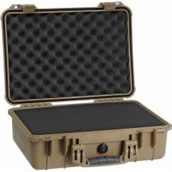 Peli™ Case 1500 kufr s pěnou Desert Tan