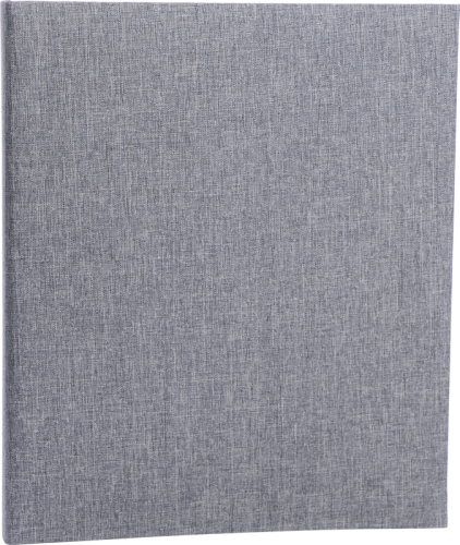 Focus Base Line Canvas Ringbinder Grey
