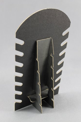 Dekolt, stojánek, stojan na šperky černý samet, DKP4 skládací (DKP4)