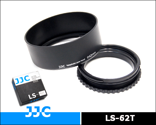 JJC LS-62T sluneční clona pro teleobjektivy 62mm
