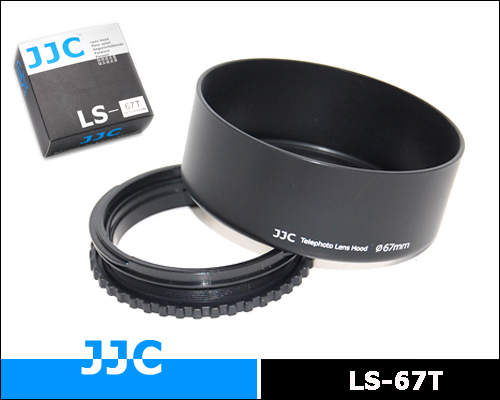 JJC LS-62T sluneční clona pro teleobjektivy 62mm