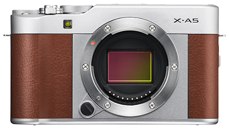 Fujifilm X-A5 tělo hnědé