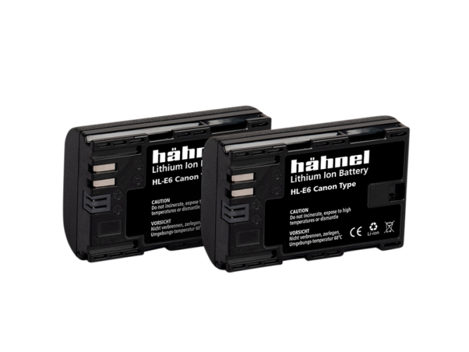 Hähnel Battery Canon HL-E6NH / LP-E6NH Twin Pack